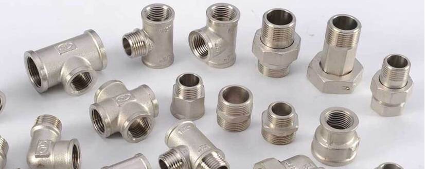 Duplex Steel S31803 Threaded Fittings Duplex Steel S31803 / S32205 Threaded Fittings